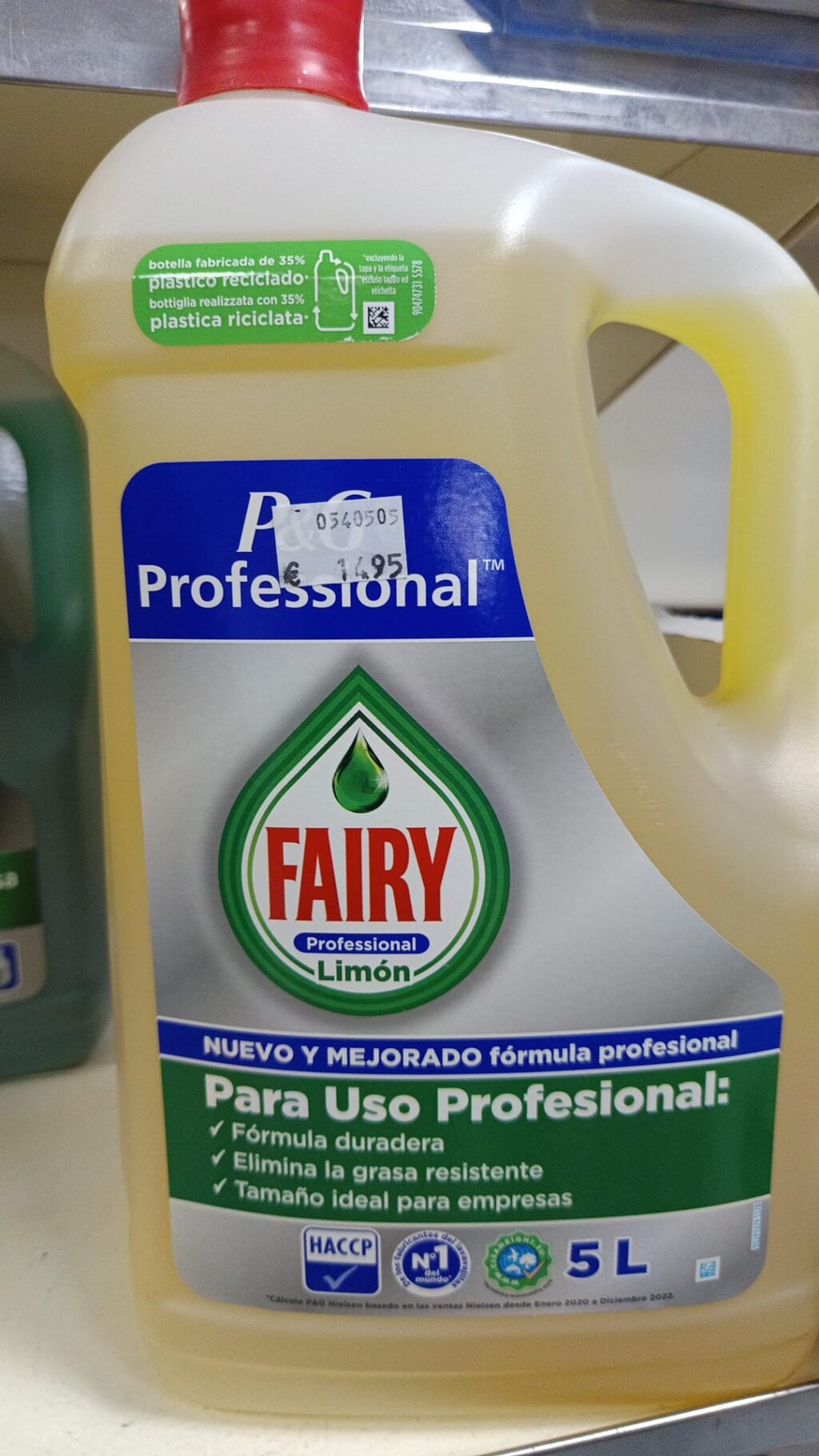 Detergente da Loiça Fairy Professional Limão 5L